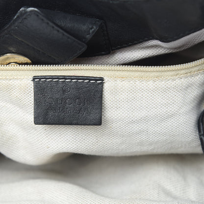 Gucci Guccissima Medium Sukey Tote Black 6 of 17