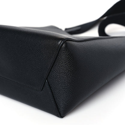 Celine Soft Grained Calfskin Small Sangle Bucket Bag Black 8 of 8