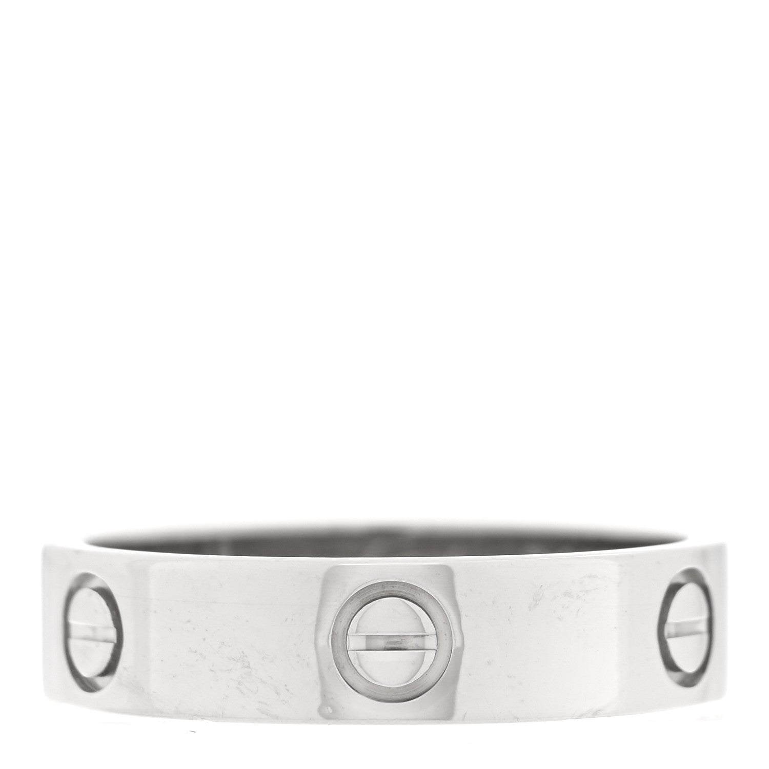 Cartier Platinum 5.5mm LOVE Ring 63 10.5 63 10.5 1 of 4