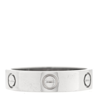 Cartier Platinum 5.5mm LOVE Ring 63 10.5 63 10.5 1 of 4