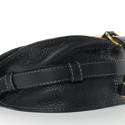 Chloe Calfskin Mini Marcie Round Crossbody Bag Black 9 of 10