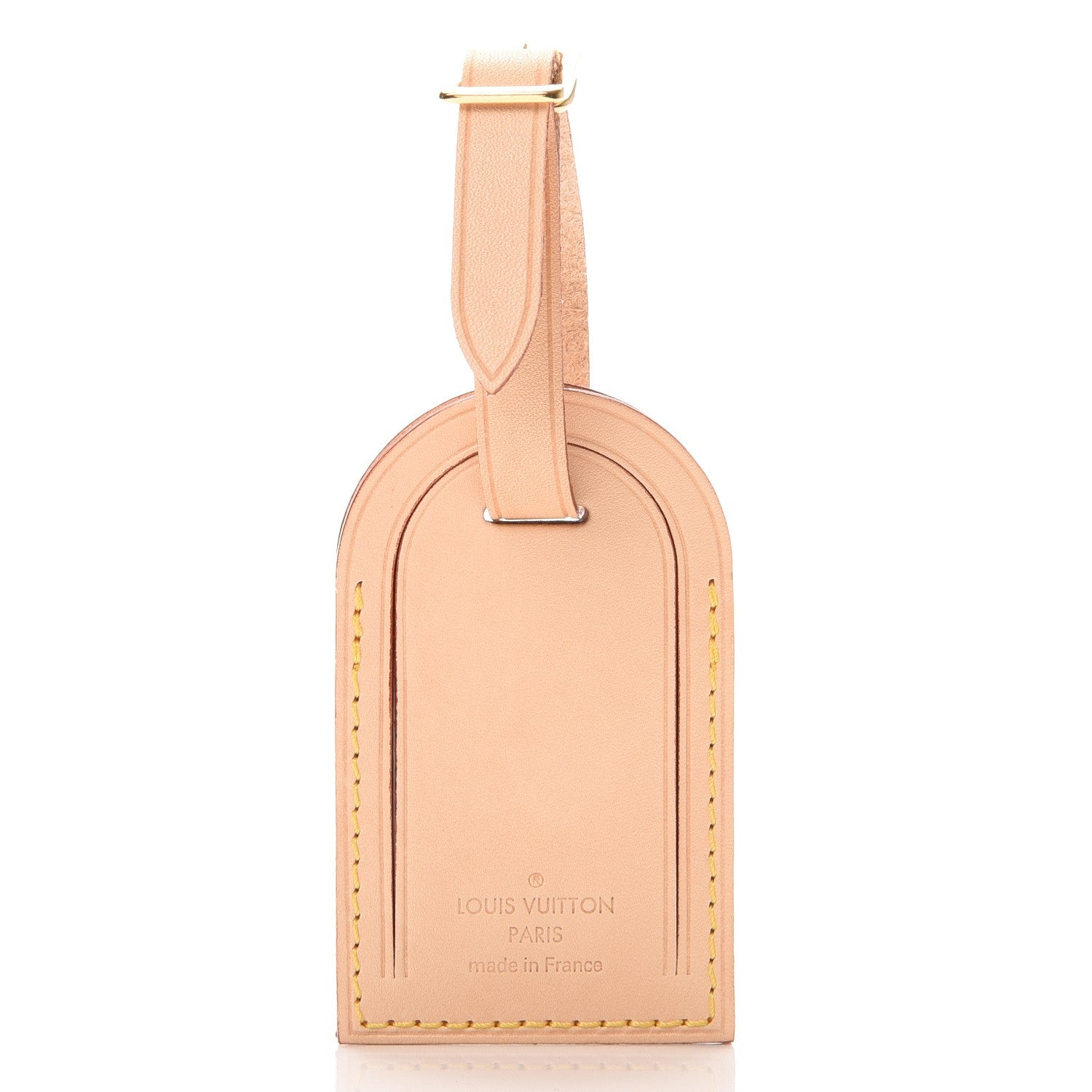 Louis Vuitton Vachetta Statue of Liberty Luggage Tag 3 of 7