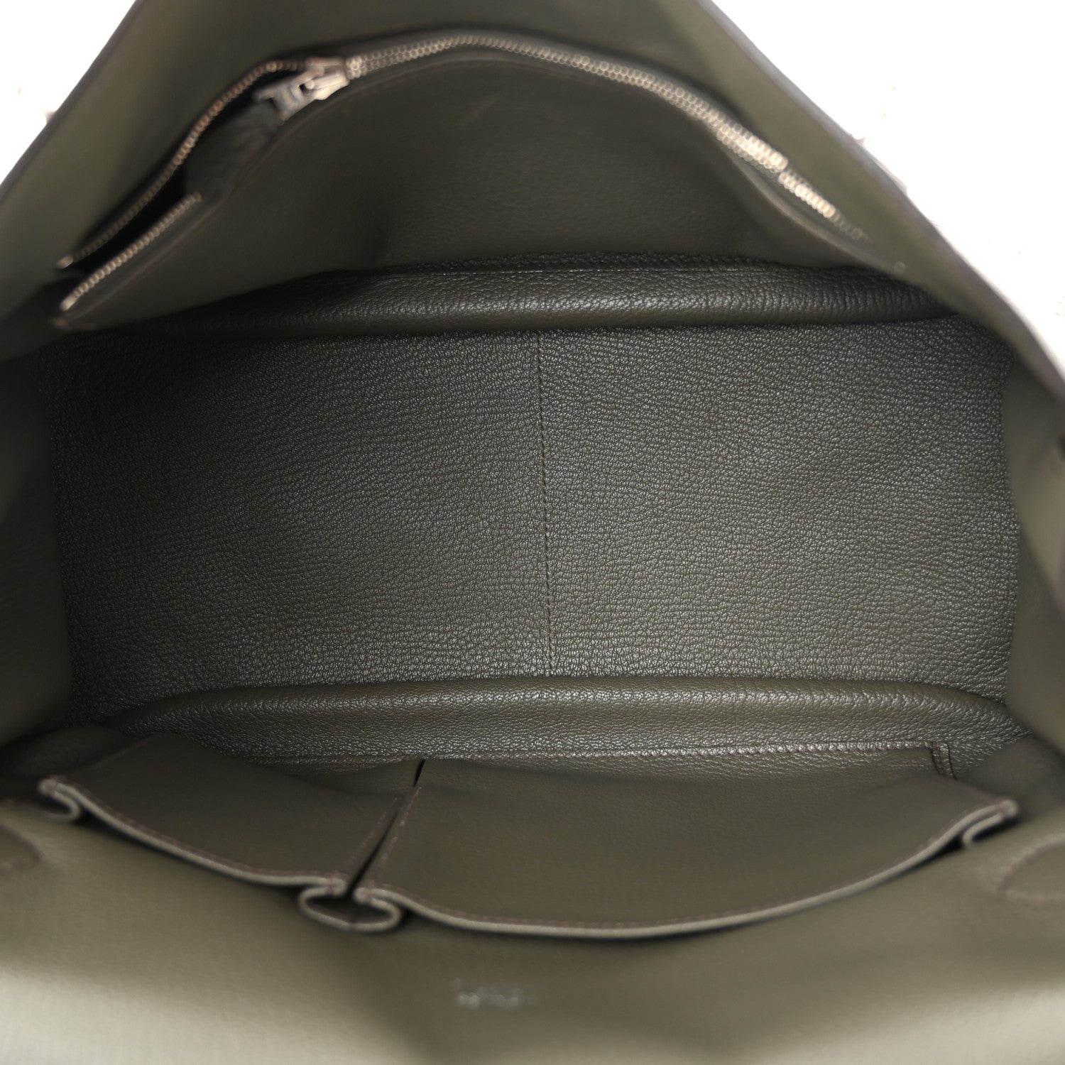 Hermes Taurillon Clemence Jypsiere 34 Etain 5 of 13