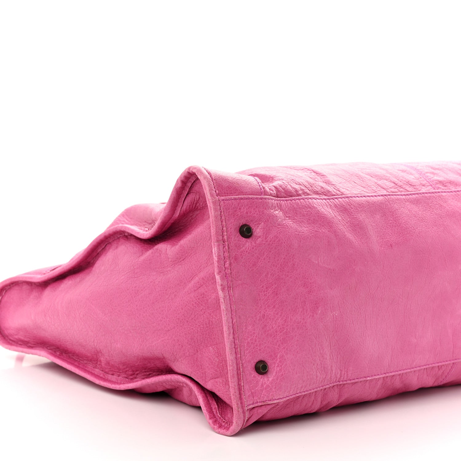 Balenciaga Agneau Classic Hardware Weekender Cyclamen Fucsia 9 of 12