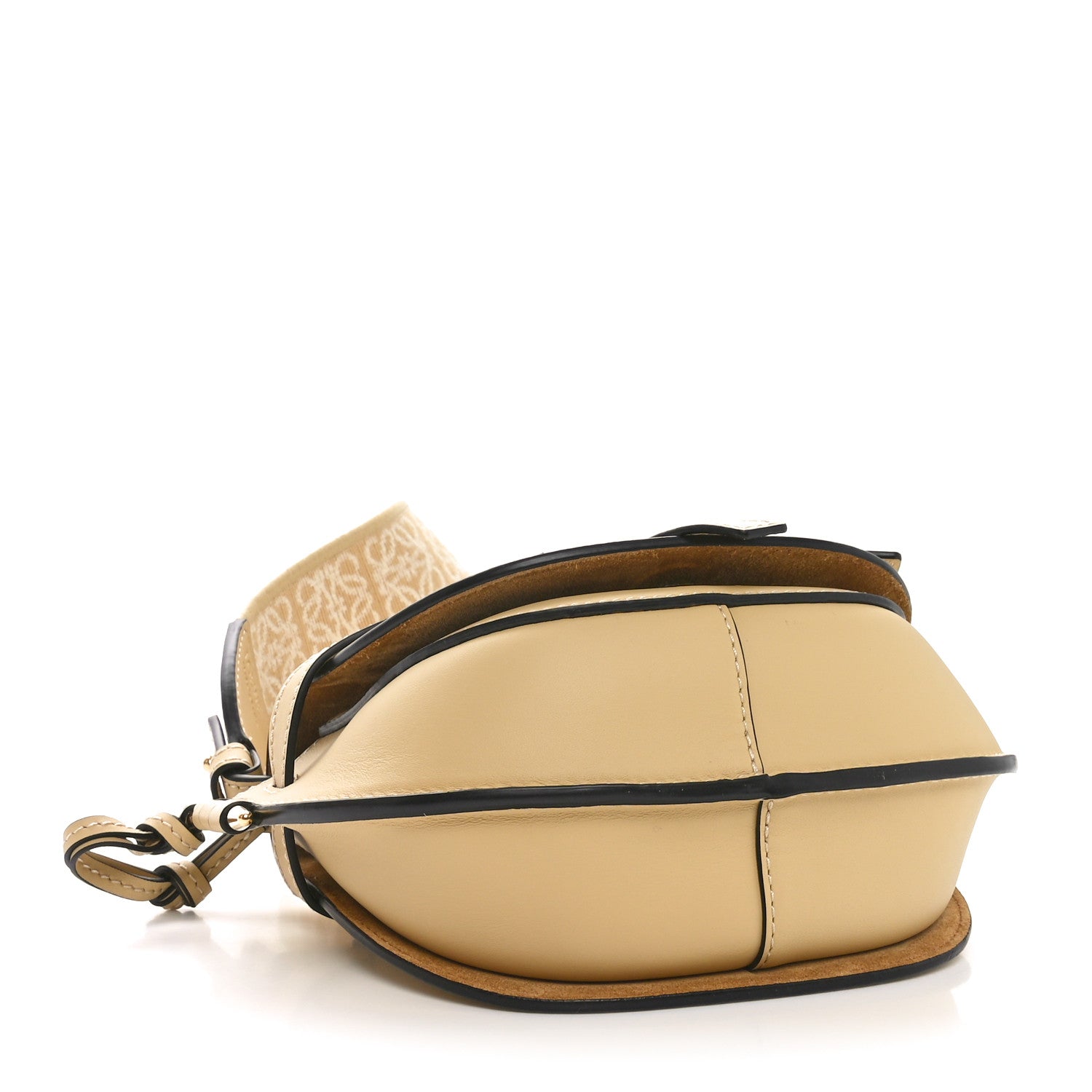 Loewe Calfskin Jacquard Mini Gate Dual Bag Butter 4 of 10