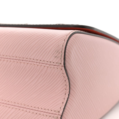 Louis Vuitton Epi Travel Stickers Twist Shoulder Bag MM Rose Ballerine 11 of 11