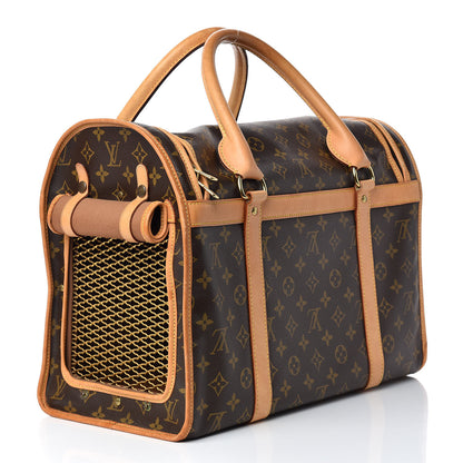 Louis Vuitton Monogram Sac Chien 40 Pet Carrier 3 of 36