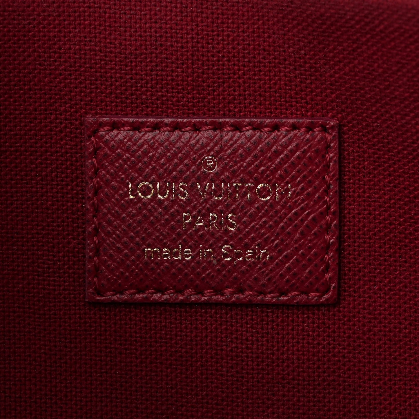 Monogram Pochette Felicie Chain Wallet Fuchsia