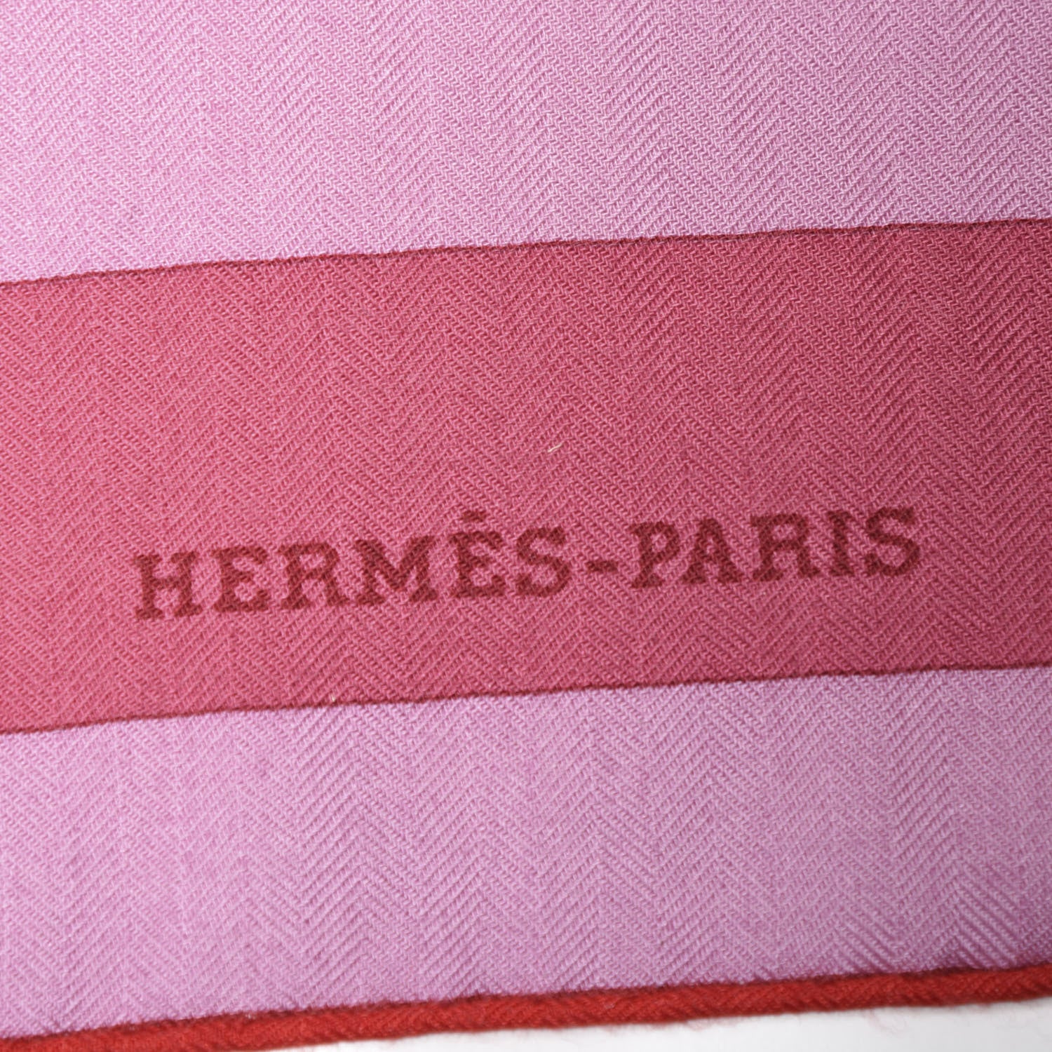 Hermes Cashmere Silk Rocabar Shawl 140 Rouge Rose Parme 4 of 5