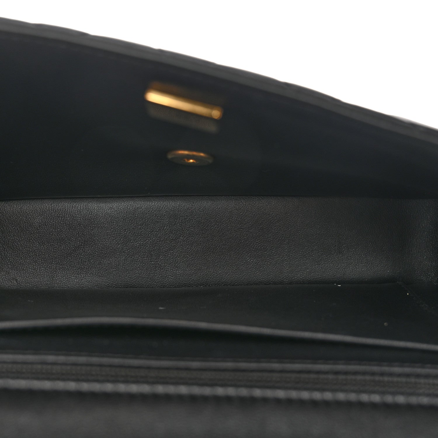 Chanel Lambskin Quilted Small Strass On Top Flap Bag Black 5 of 11