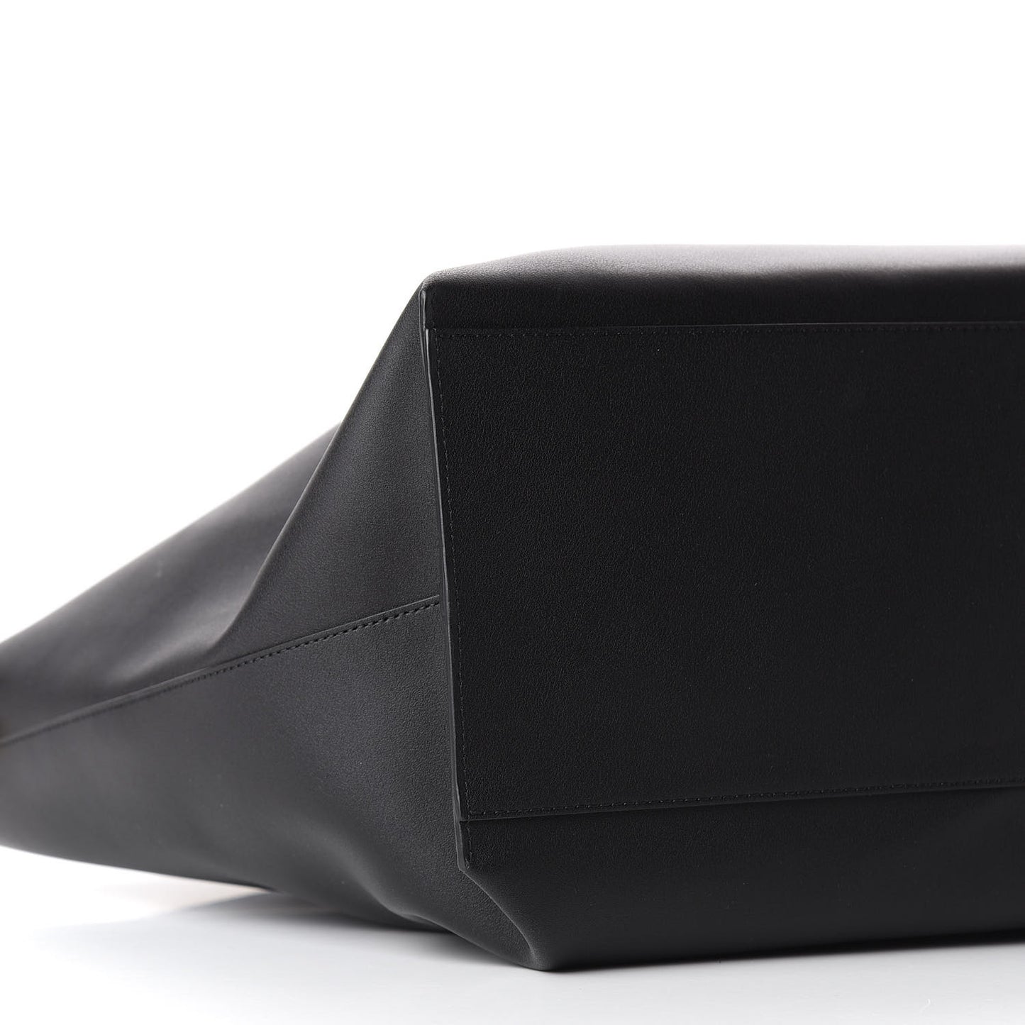 Calfskin Medium GV Shopper Tote Black