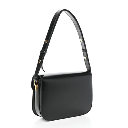 Gucci Azalea Calfskin Horsebit 1955 Shoulder Bag Black 3 of 9