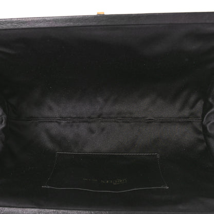 Alexander McQueen PonyHair Ocelot Print Skull Reversible Clutch 5 of 9