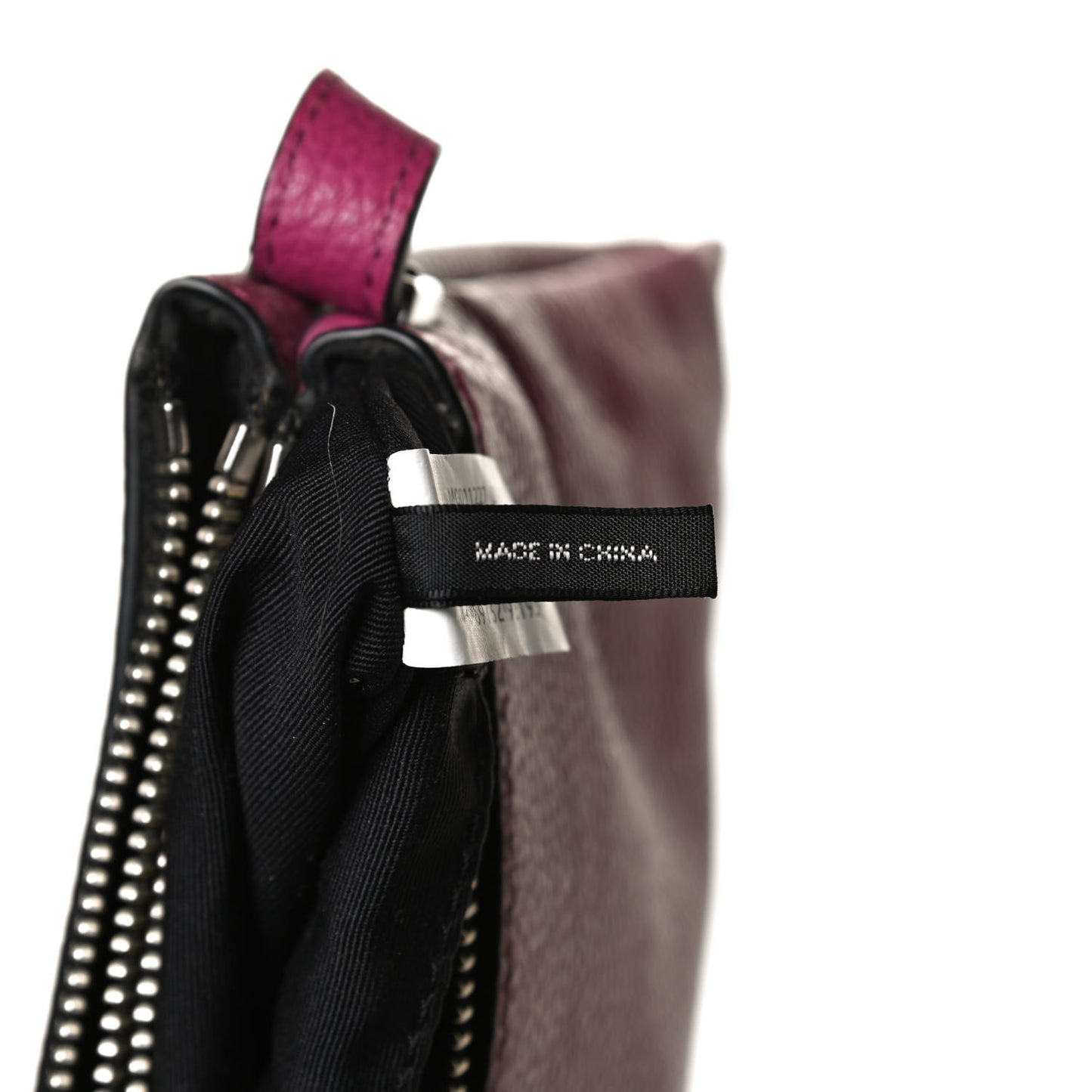 Calfskin Crossbody Burgundy