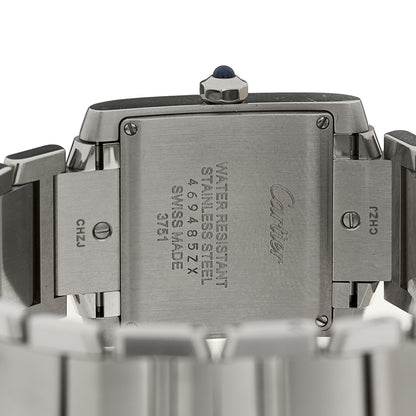 Cartier Stainless Steel 25mm Tank Francaise Quartz Watch 4 of 6