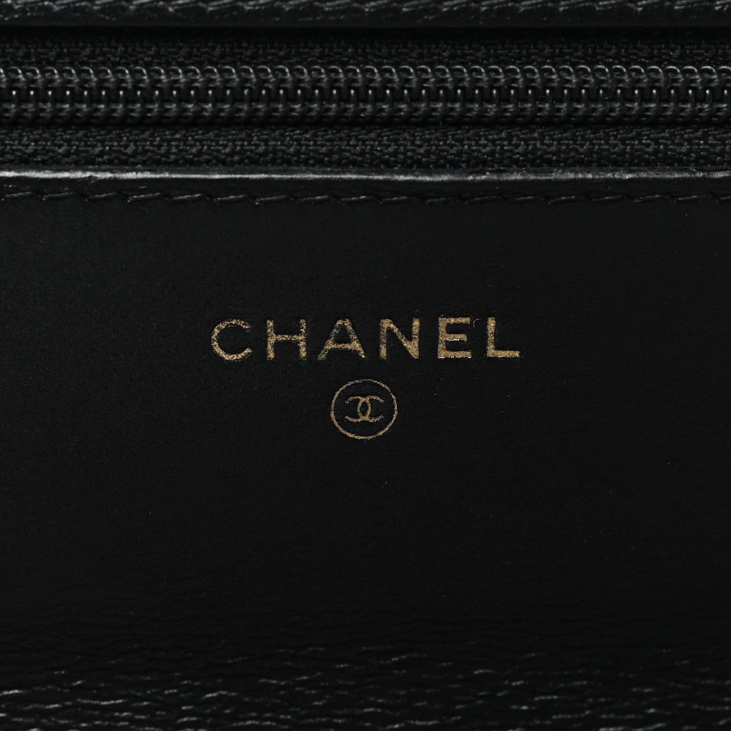 Chanel Goatskin Quilted Chanel 19 Wallet On Chain WOC Black 6 of 11