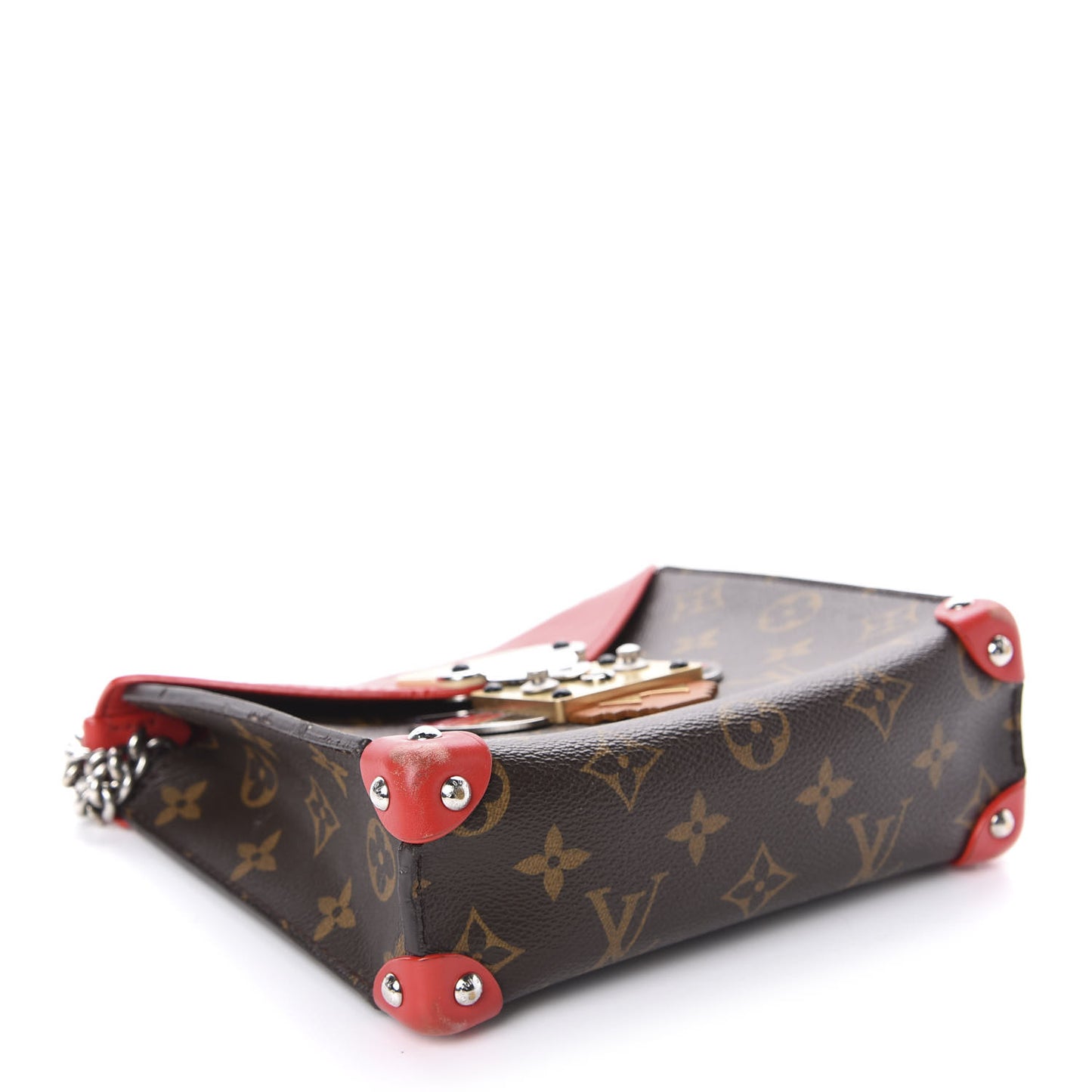 Monogram Pochette Mask PM Rouge