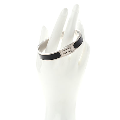 Hermes Matte Enamel Jet Bracelet T5 Black 2 of 4