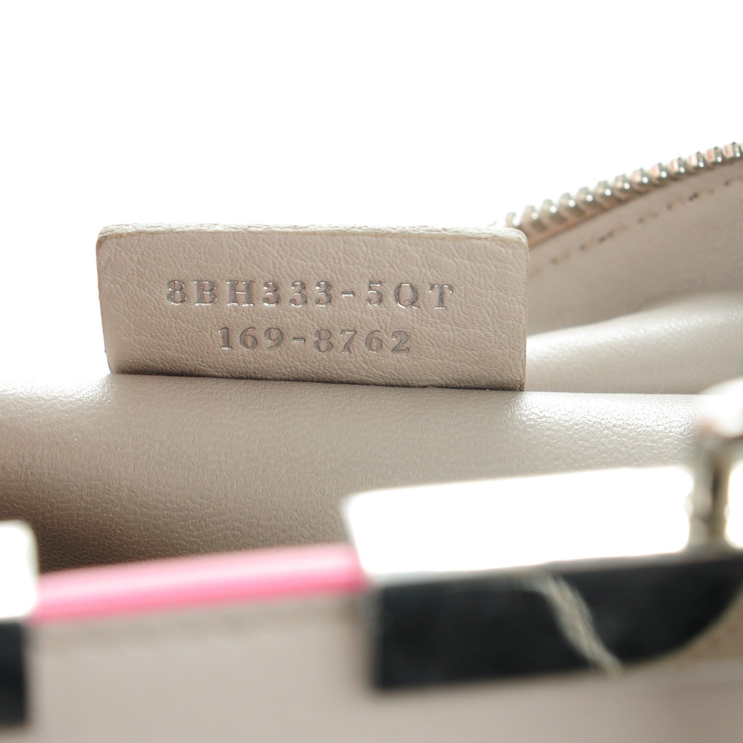 Fendi Vitello Dolce Mini 3Jours Tote Grigio Polvere 7 of 9