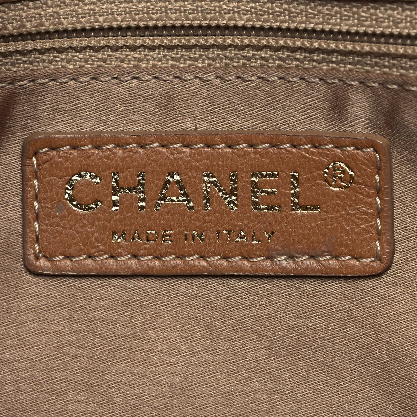 Lambskin Bubble Quilt Flap Brown