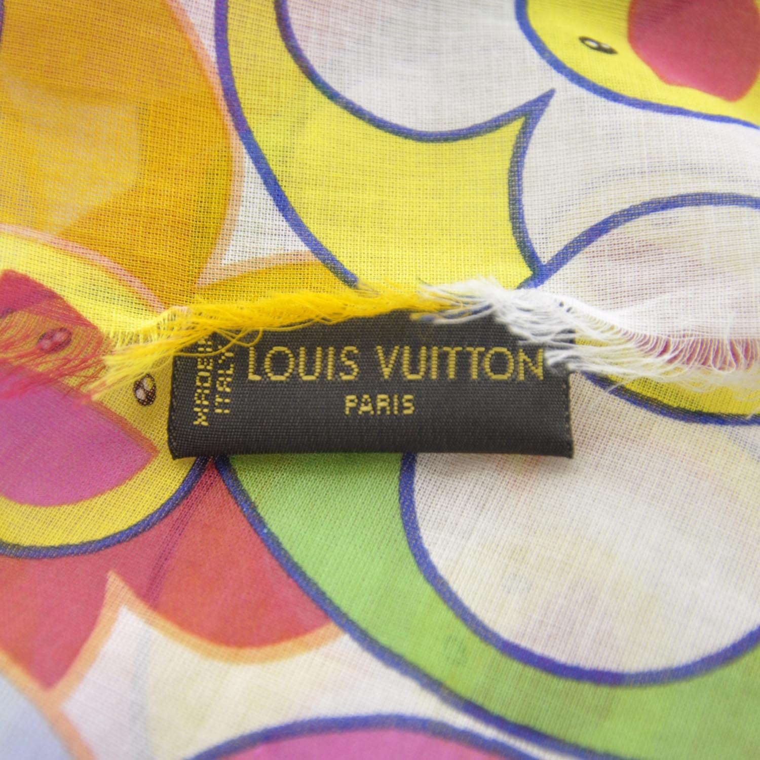Louis Vuitton Cotton Cosmic Blossom Pareo Scarf 3 of 5