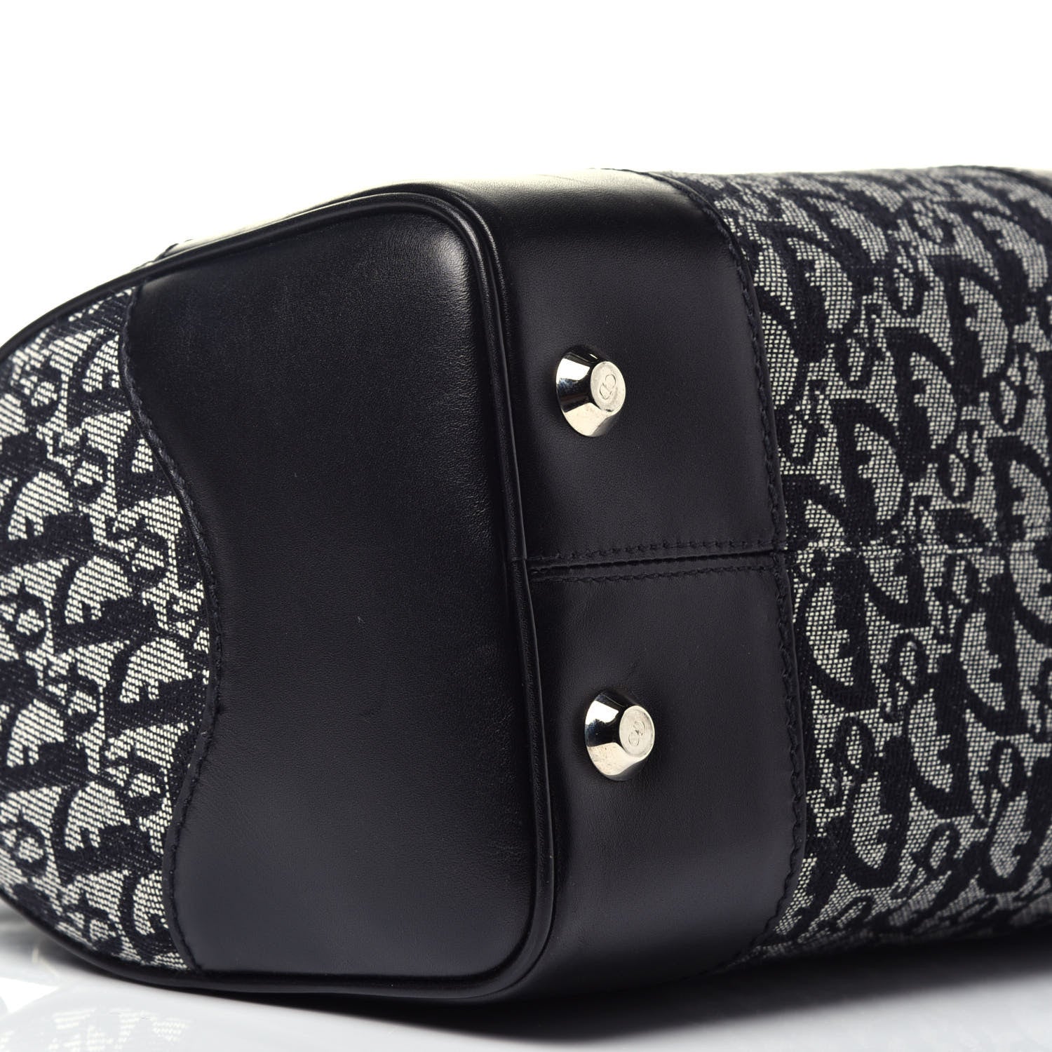 Christian Dior Monogram Boston Black 8 of 9