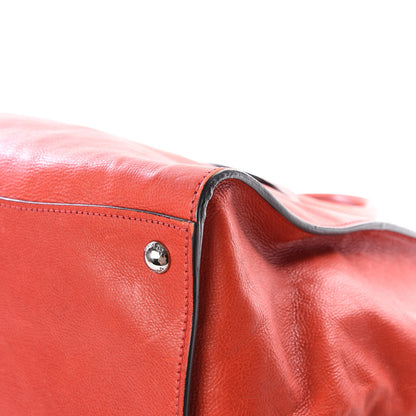 Prada Vitello Phenix Twin Pocket Tote Orange 6 of 12