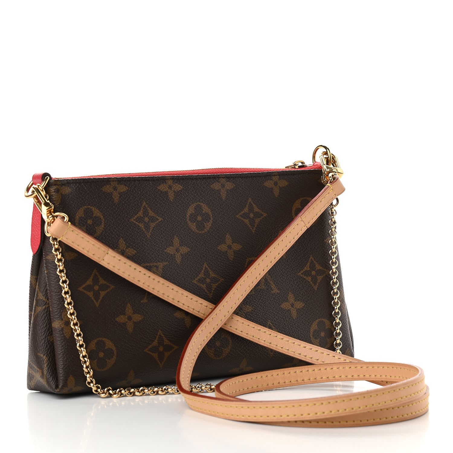 Louis Vuitton Monogram Pallas Clutch Cherry 3 of 13