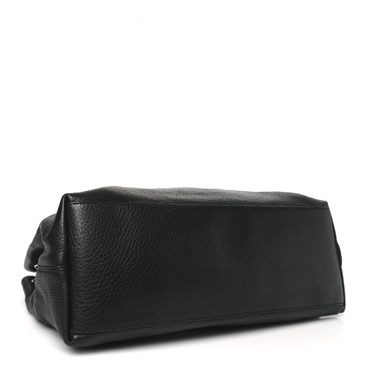 Gucci Pebbled Calfskin Medium Soho Chain Shoulder Bag Black 4 of 11