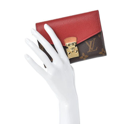 Louis Vuitton Monogram Pallas Compact Wallet NM Cerise 2 of 8