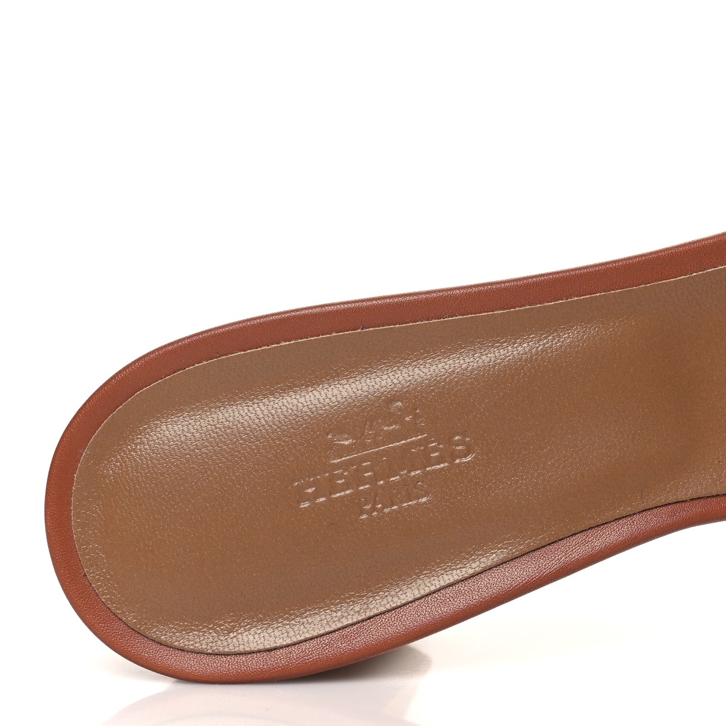 Calfskin Oasis Sandals 40 Gold
