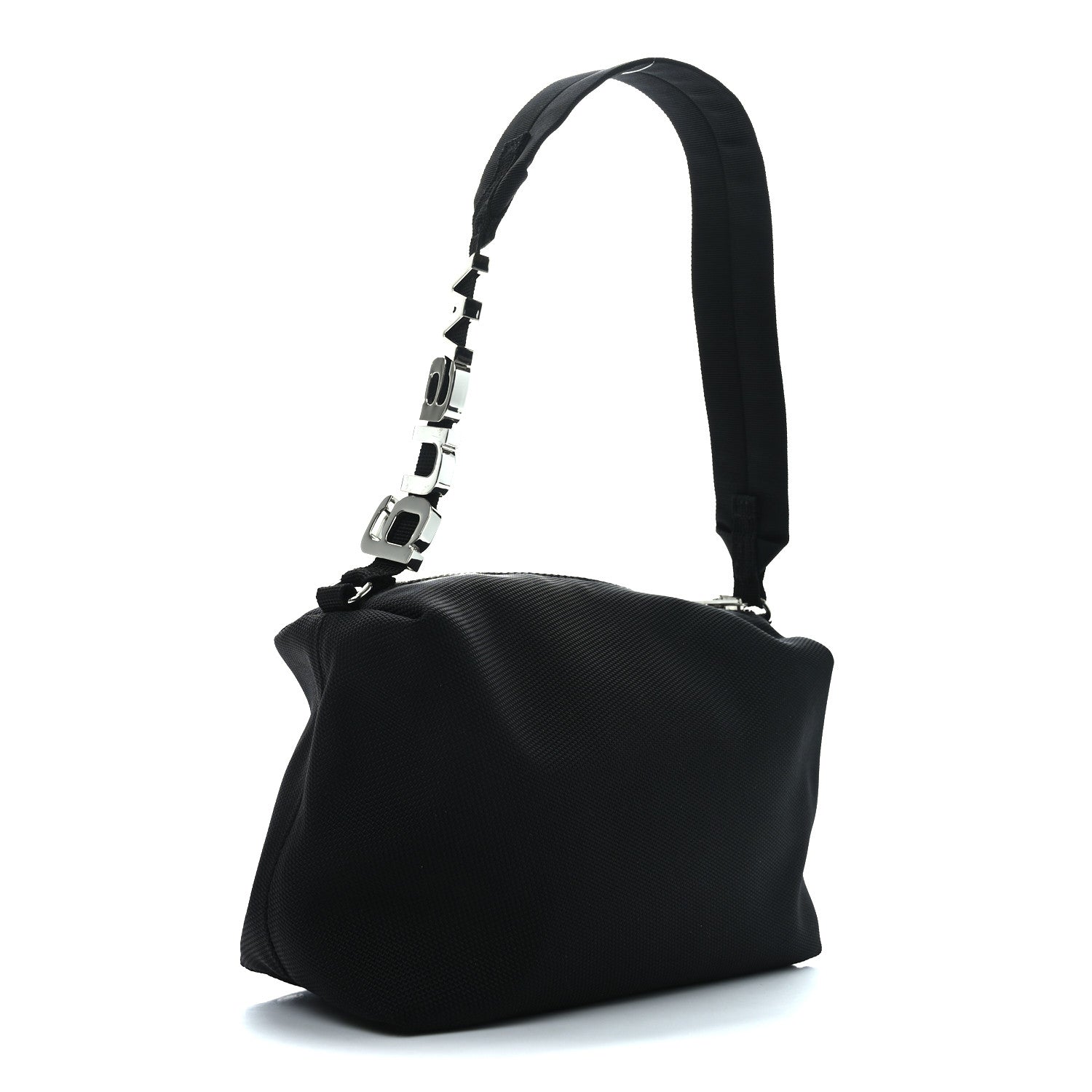 Alexander Wang Nylon Canvas Heiress Sport Shoulder Bag Black 3 of 9
