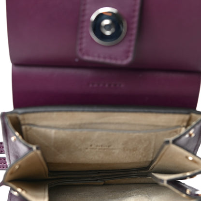 Chloe Suede Calfskin Mini Faye Bracelet Bag Nightfall Purple 4 of 4