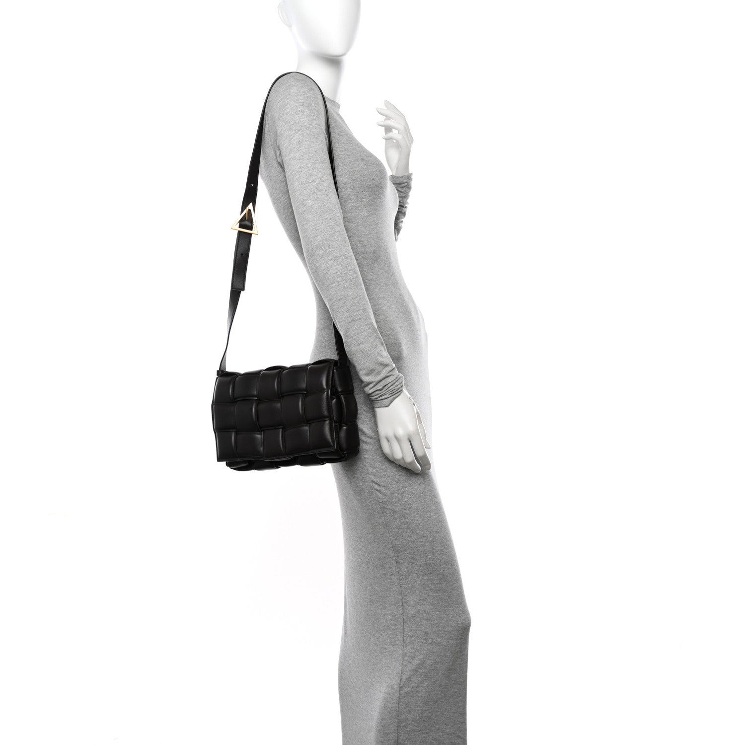 Bottega Veneta Nappa Maxi Intreccio Padded Cassette Crossbody Bag Fondente 2 of 10