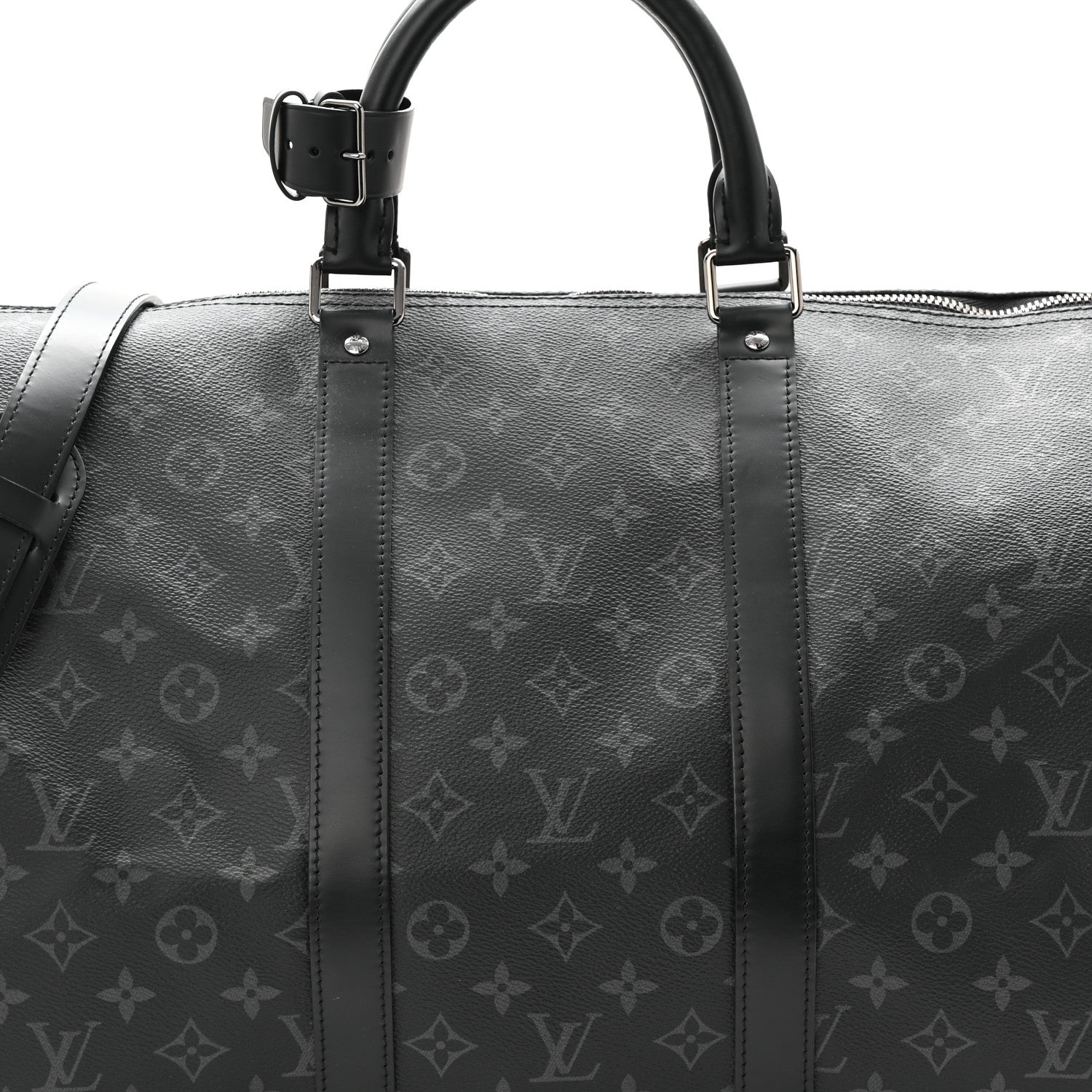 Louis Vuitton Monogram Eclipse Keepall Bandouliere 55 7 of 9