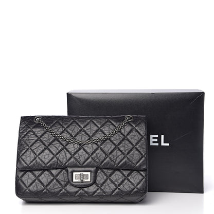 Chanel Aged Calfskin Quilted 2.55 Reissue 227 Flap Black 10 of 10
