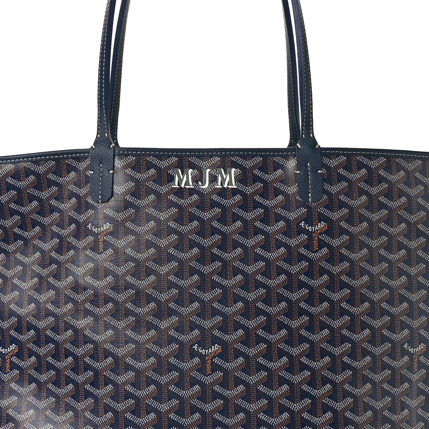 Goyard Goyardine Artois MM Navy 7 of 9