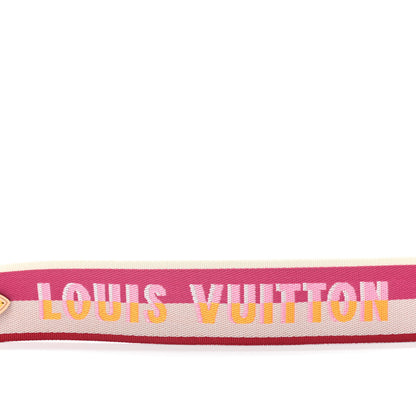 Louis Vuitton Jacquard Speedy Bandouliere 20 Shoulder Strap Fuchsia 3 of 3