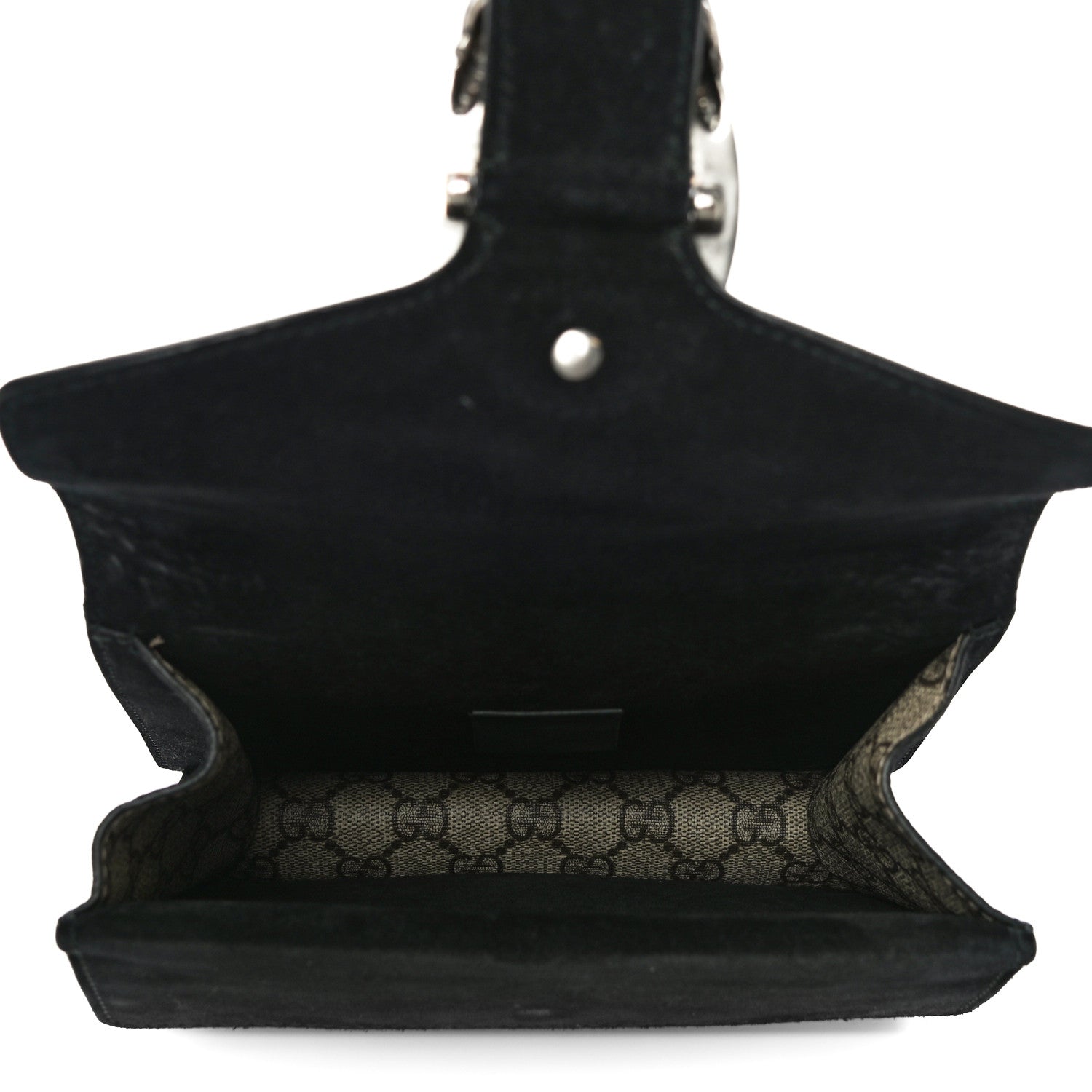 Gucci GG Supreme Monogram Mini Dionysus Shoulder Bag Black 5 of 16