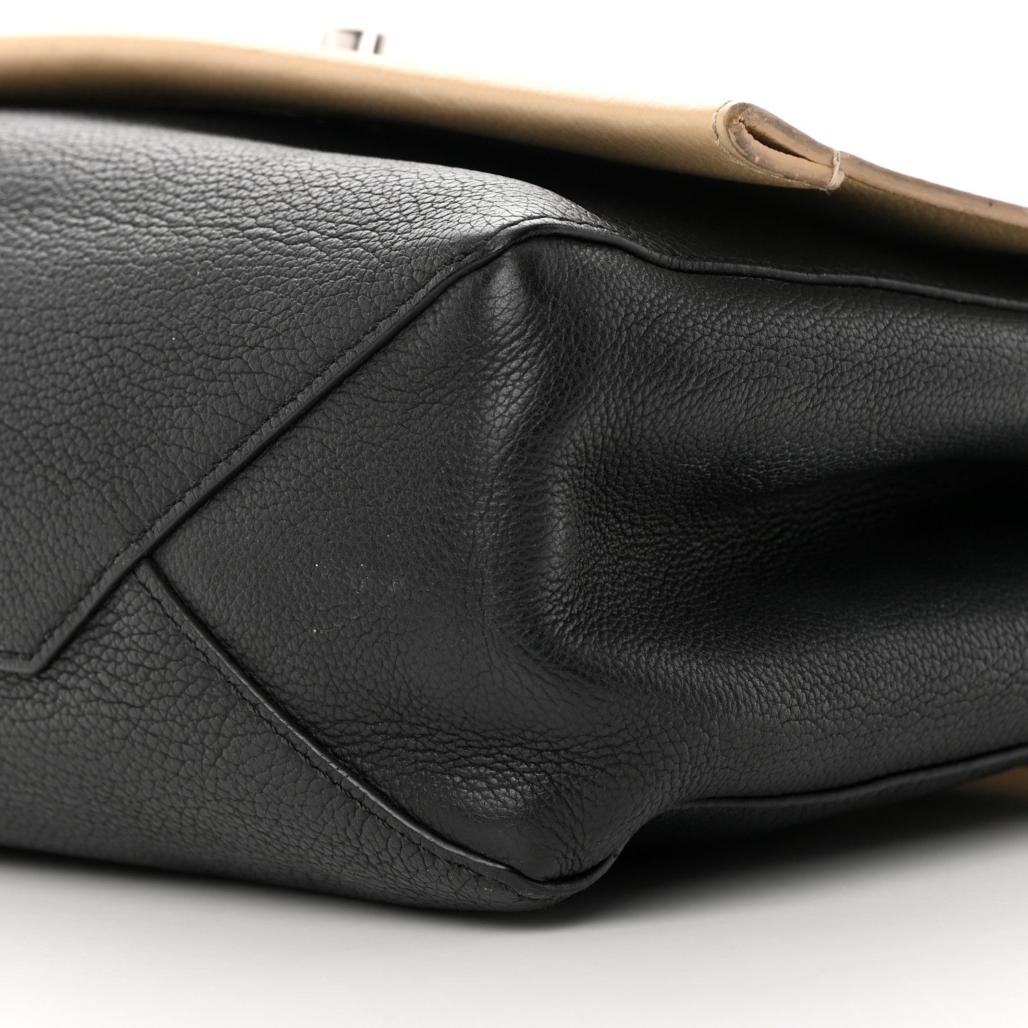 Louis Vuitton Soft Calfskin Lockme II Top Handle Vanille Black 10 of 23