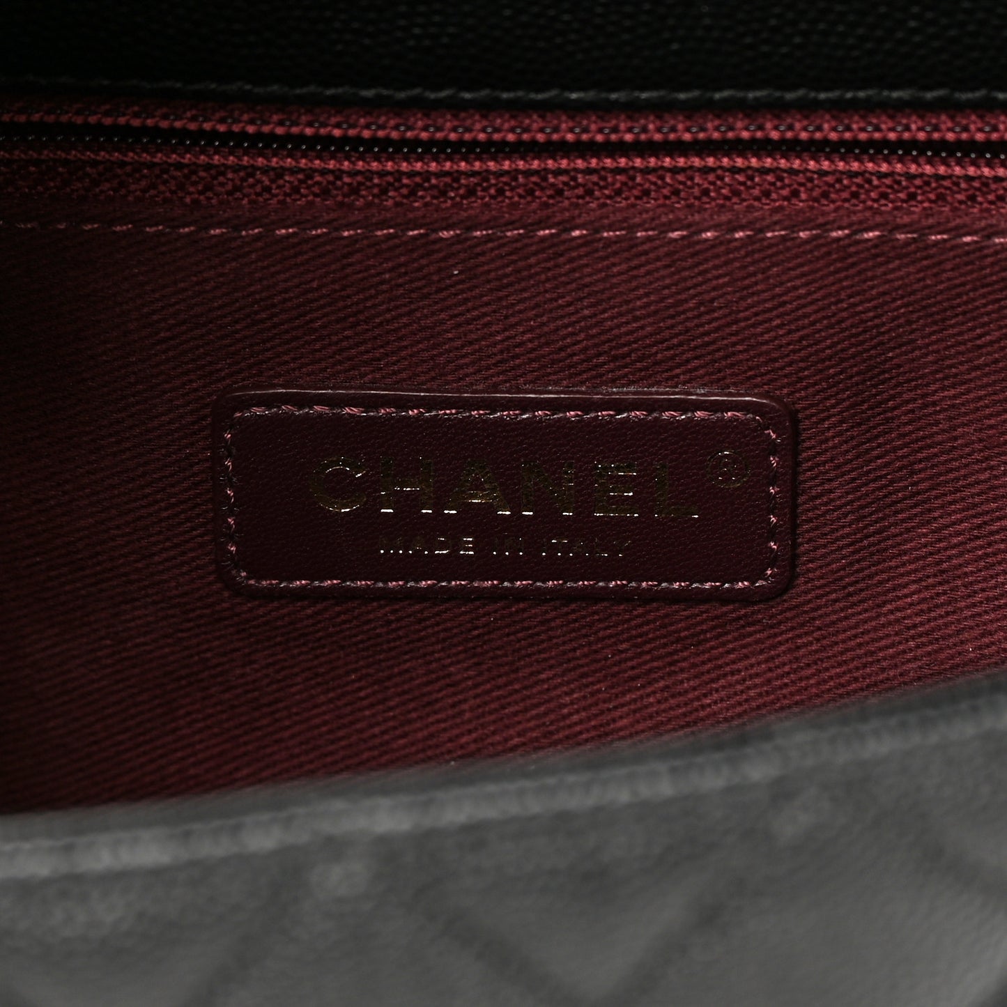 Caviar Quilted Small Coco Handle Flap Black