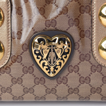 Gucci Crystal Monogram Babouska Tote 8 of 10