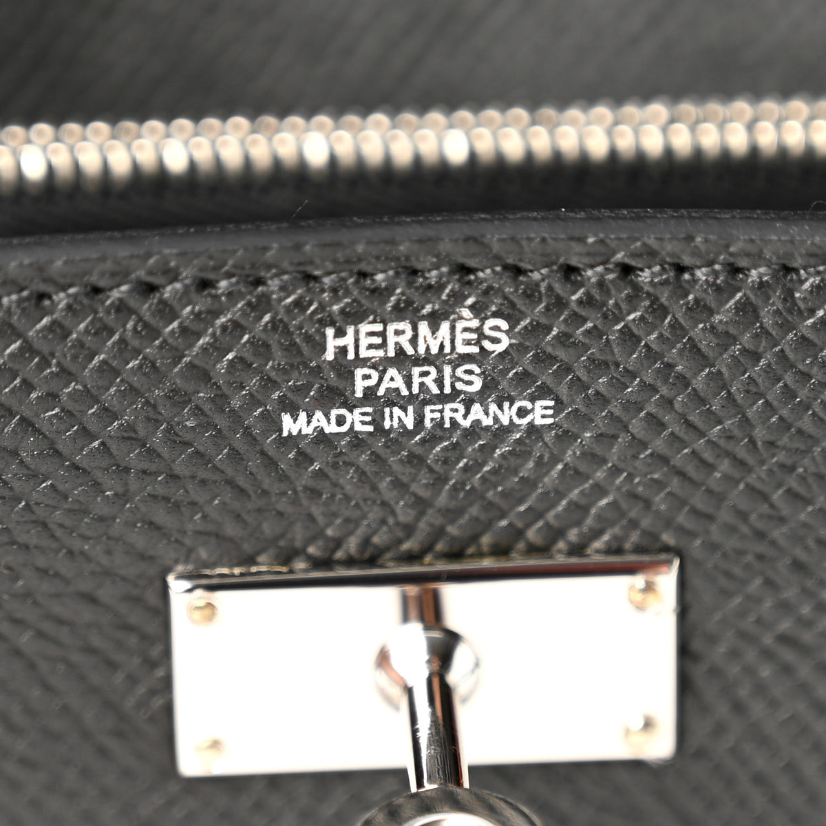 Hermes Epsom Kelly Longue Wallet Black 6 of 10