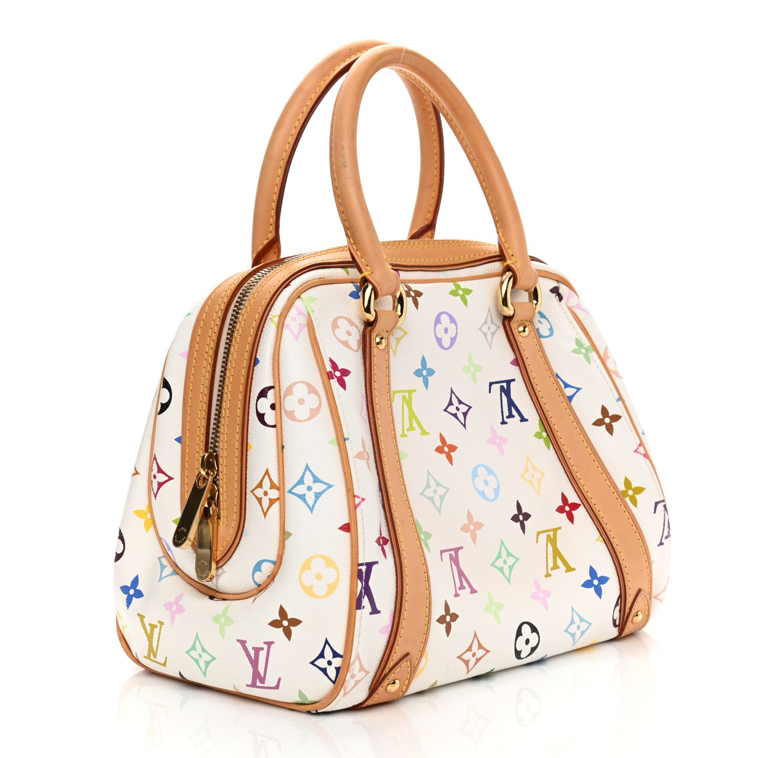 Louis Vuitton Monogram Multicolor Priscilla White 3 of 14