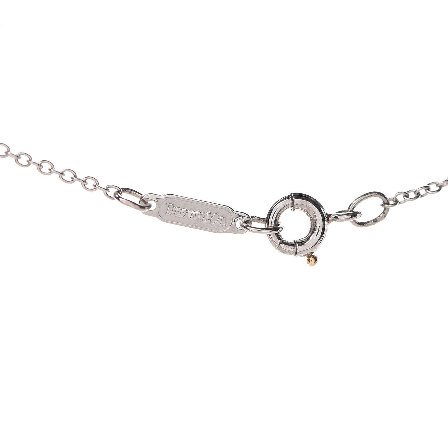 Platinum Diamond .17ct Solitaire Pendant Necklace