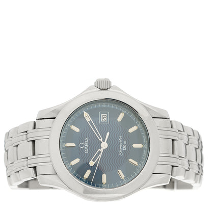Omega Stainless Steel 36mm Seamaster 120M Quartz Watch Blue 2511.81 2 of 4