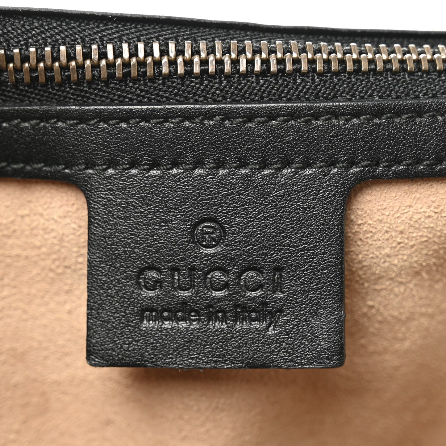 Calfskin Matelasse Animal Studs Medium GG Marmont Shoulder Bag Black