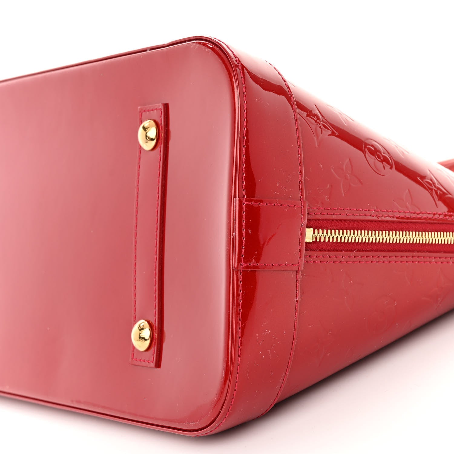 Louis Vuitton LOUIS VUITTON Vernis Alma GM Pomme D'Amour 9 of 9