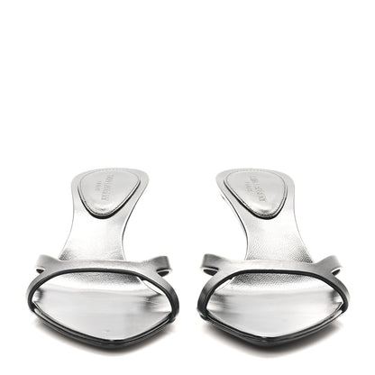 Saint Laurent Calfskin Carla 60 Mule Sandals 36.5 Black 3 of 10