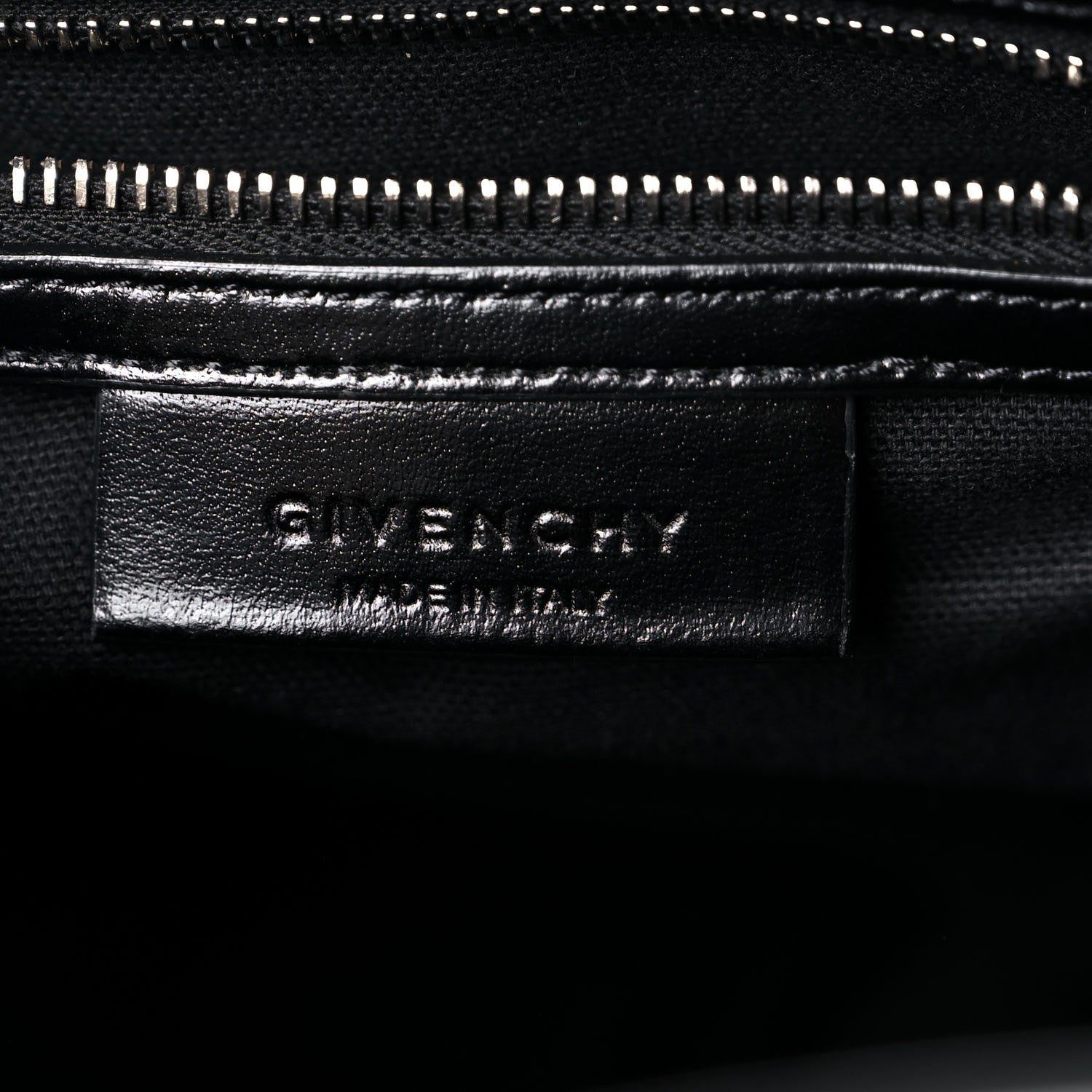 Givenchy Shiny Lord Calfskin Medium Antigona Black 6 of 15